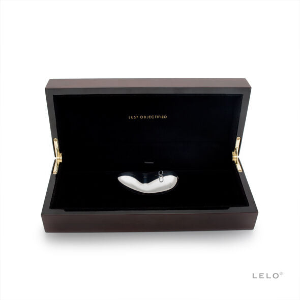 Lelo Yva Silver Vibrator, Luxury Stainless Steel Vibrator, 5 Stimulation Modes, Resistant to Various Temperatures