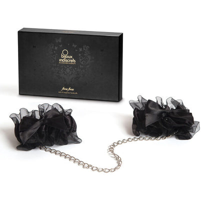 Bijoux Indiscrets - Organza and Satin Frou Frou Handcuffs for Sophisticated Seduction