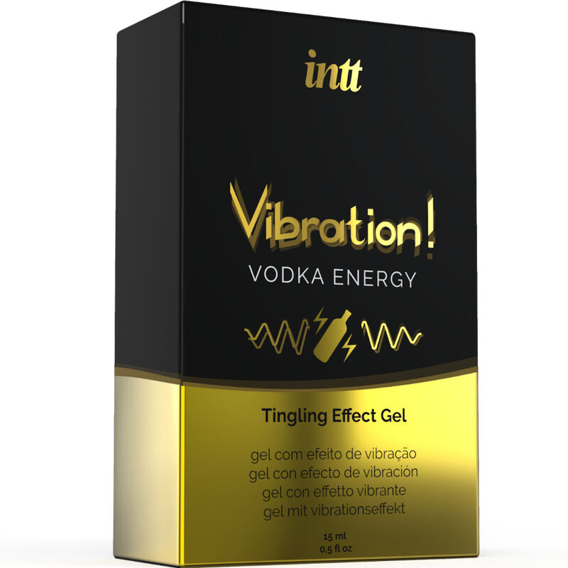 Intt Unisex Arousal Gel-Intt  Stimulent Intim Lichid Vibrant Vodcă Lichidă 15Ml