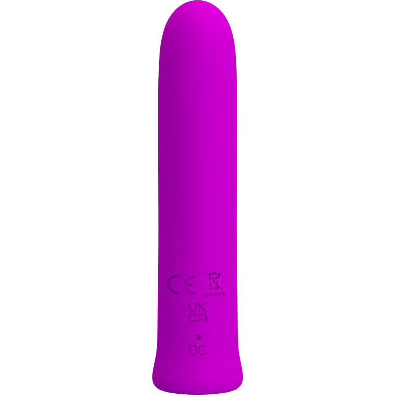 Pretty Love Flirtation- Curtis Mini Super Power Vibrator 12 Violet Silicon Vibrații