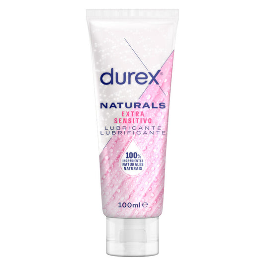 Durex Lubes - Naturals Extra Sensitive Lubricant with Aloe Vera, 100 ml