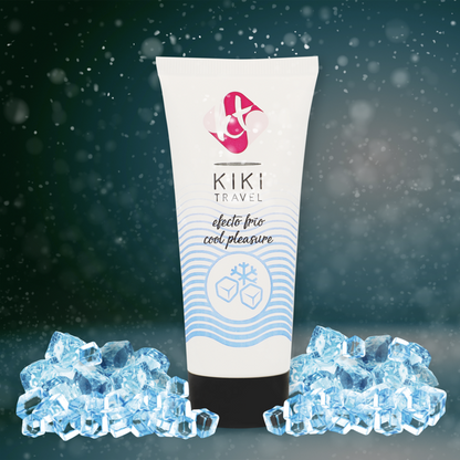 Kikõ Travel - Lubricant With Cooling Effect 50 Ml, Vegan, Paraben Free, Aloe Vera, Intense Aroma