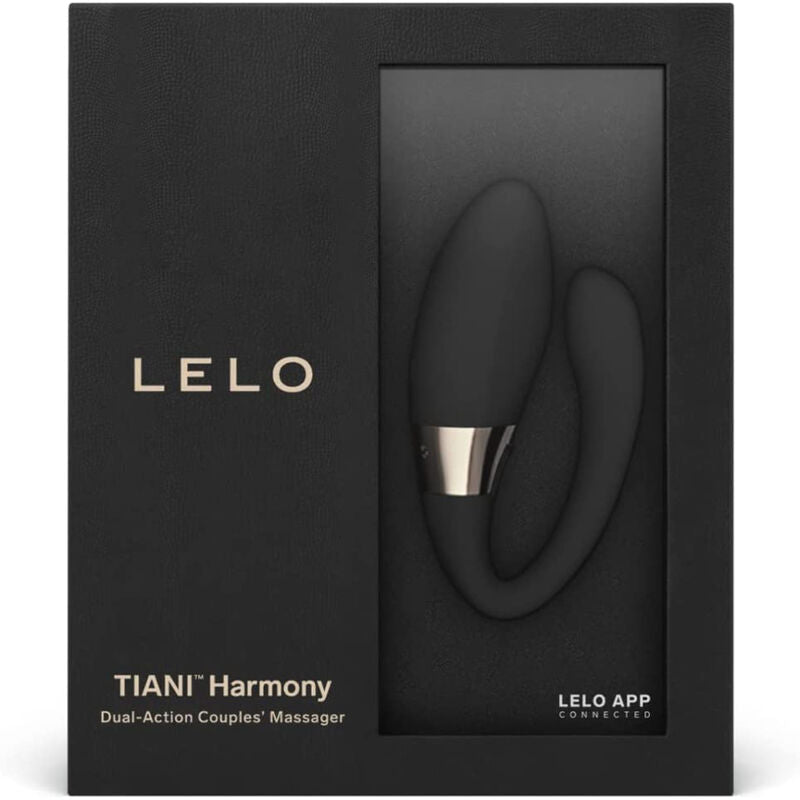 Lelo Tiani Harmony - Remote Control Couples Massager - Black, Double Power, Sensemotion Technology