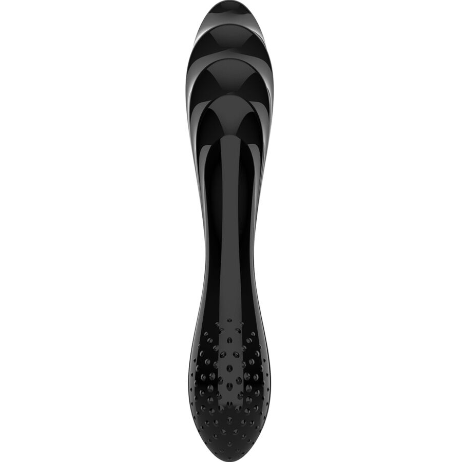 Satisfyer Crystal- Cristal Orbitor Negru