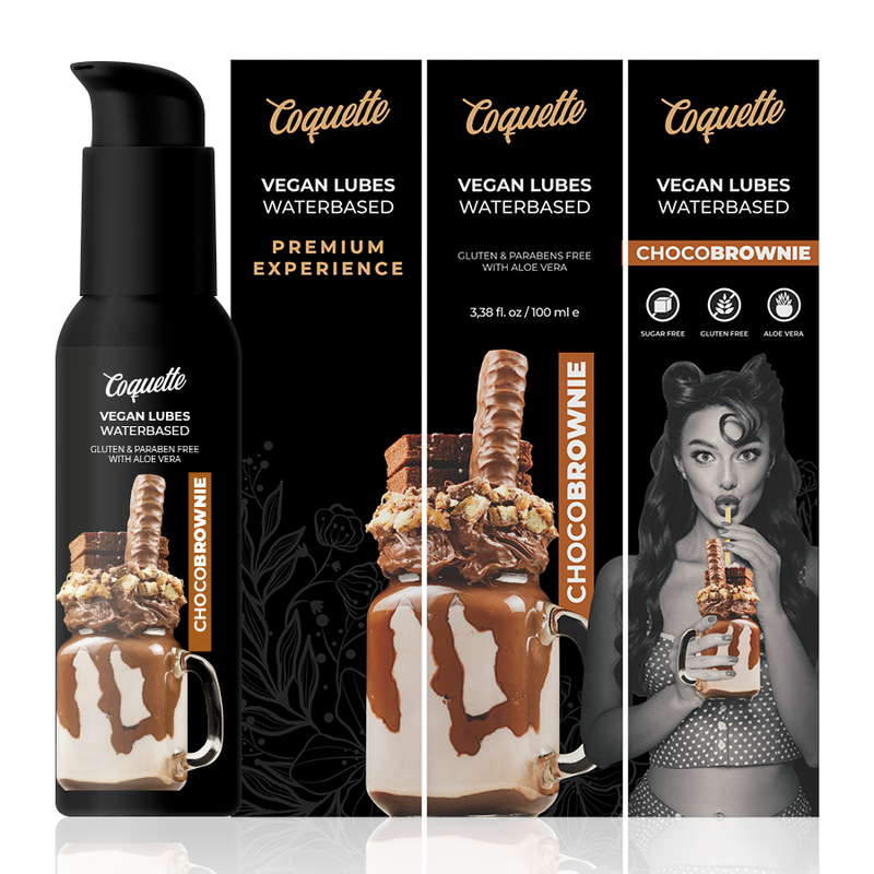 Coquette Cosmetics - Lubricant Premium Experience Vegan Chocobrownie 100 ml