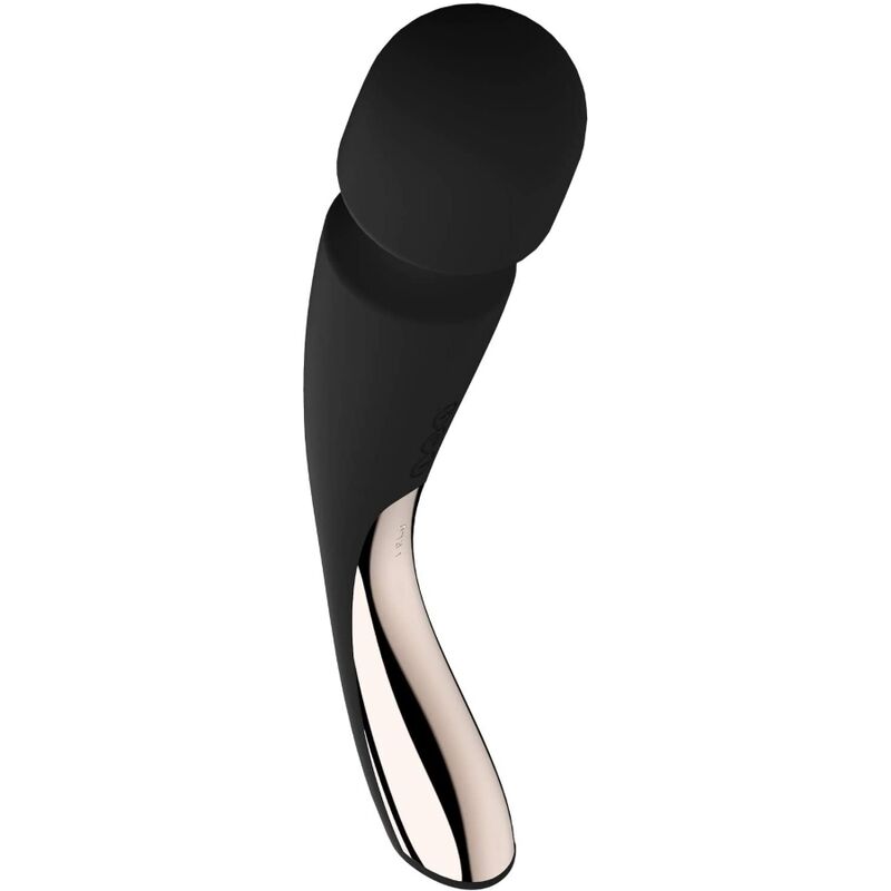 Lelo - Smart Wand 2 Massager Medium Black, 10 Modes, Elegant Design