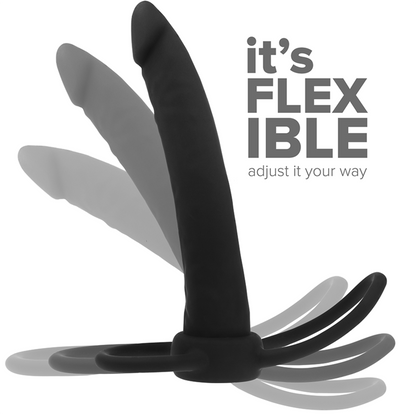 Mythology Fantasy Dildo- Dildo Anal Cobi Onyx Cu Inel Pentru Penis Și Testicule Silicon 13 Cm