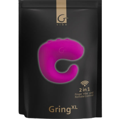 G-Vibe-Jucării Distractive Gring Xl Vibrator Cu Deget Dulce Zmeură Dulce