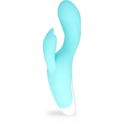 Mia - Dresden Turquoise Vibrator, Rechargeable G-Spot and Clitoris Vibrator, Medical Silicone, 10 Vibration Programs, Waterproof