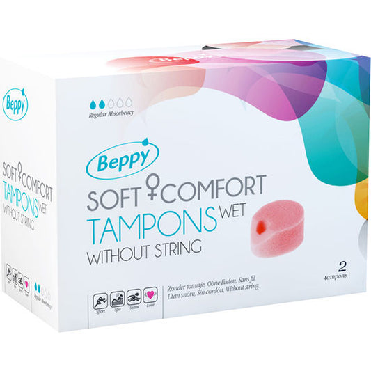 Beppy-  Tampoane Soft Comfort Wet 2Unități