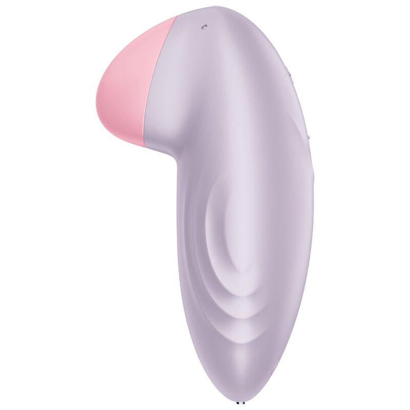 Satisfyer Layons - Tropical Tip Vibrator, 12 Vibration Programs, Body Friendly Silicone, Lilac