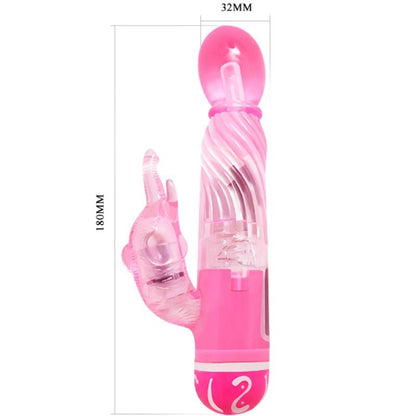 Baile Vibrators- Vibrator Cu Mai Multe Viteze Cu Stimulator De Clitoris Roz