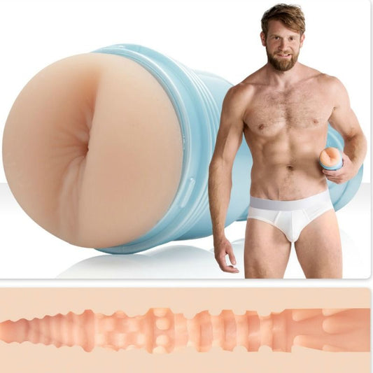 Fleshjack - Colby Keller Lumberjack Masturbator With Realistic Bottom and Exclusive Texture, Flesh