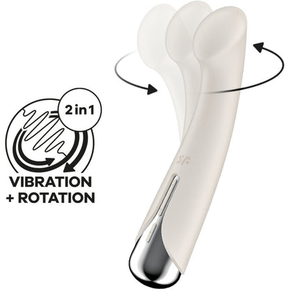 Satisfyer Vibrator- Spinning G Sport 1 Rotator Vibrator Bej