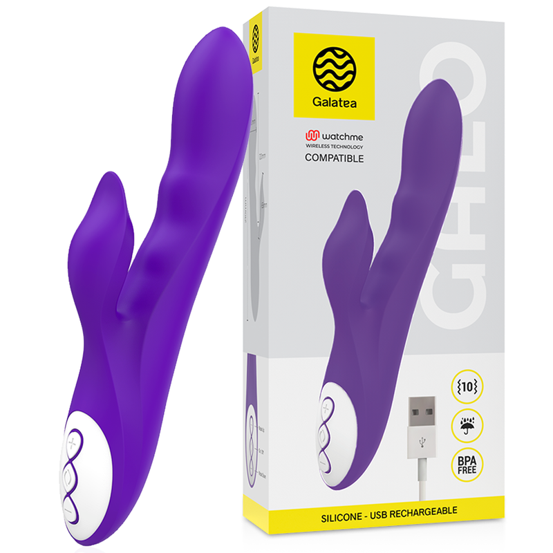 Galatea-  Vibrator Galo Lilac Compatibil Cu Tehnologia Wireless Watchme