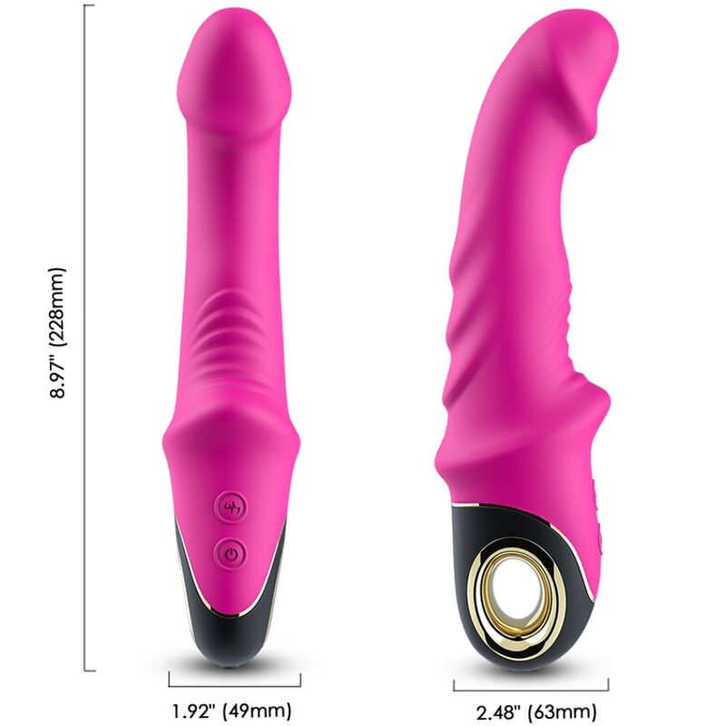 Armony Vibrators- Joyblade Dildo Vibrator Rotator Fuchsia