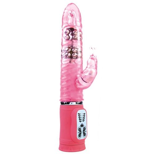 Baile Rotations - Rotating Vibrator and Clitoris Stimulator Passion Cute Bunny 10F 27cm