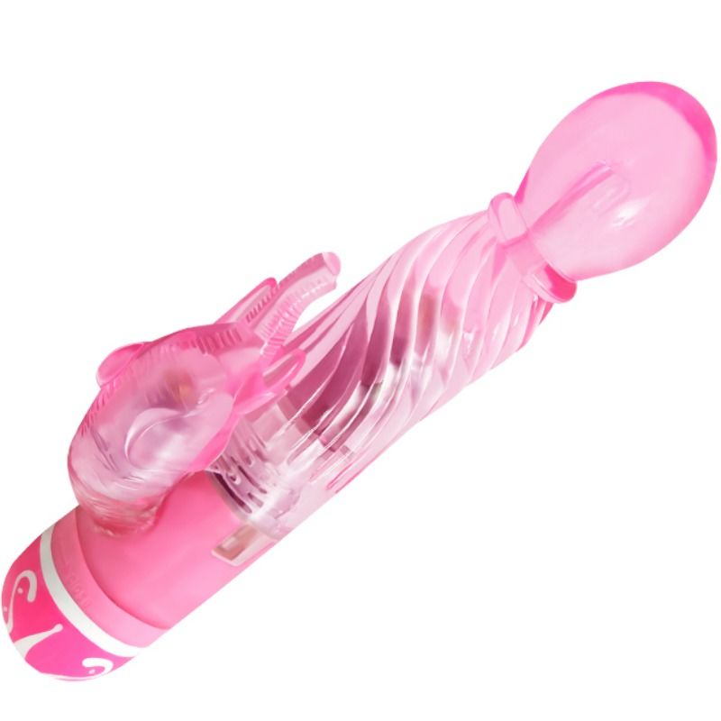 Baile Vibrators- Vibrator Cu Mai Multe Viteze Cu Stimulator De Clitoris Roz