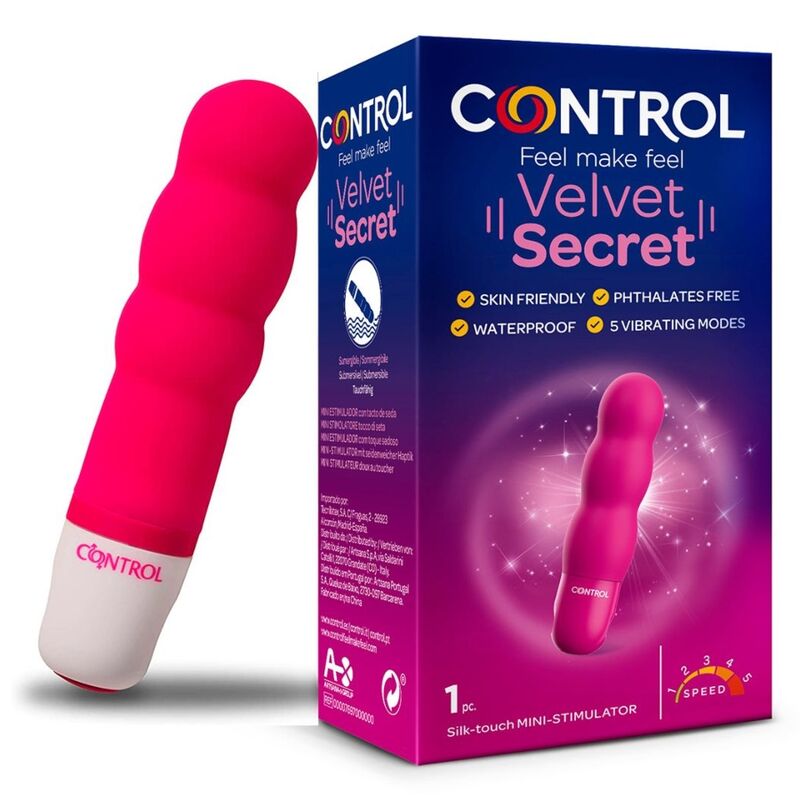 Control Toys-Control Velvet Secret Mini Stimulator