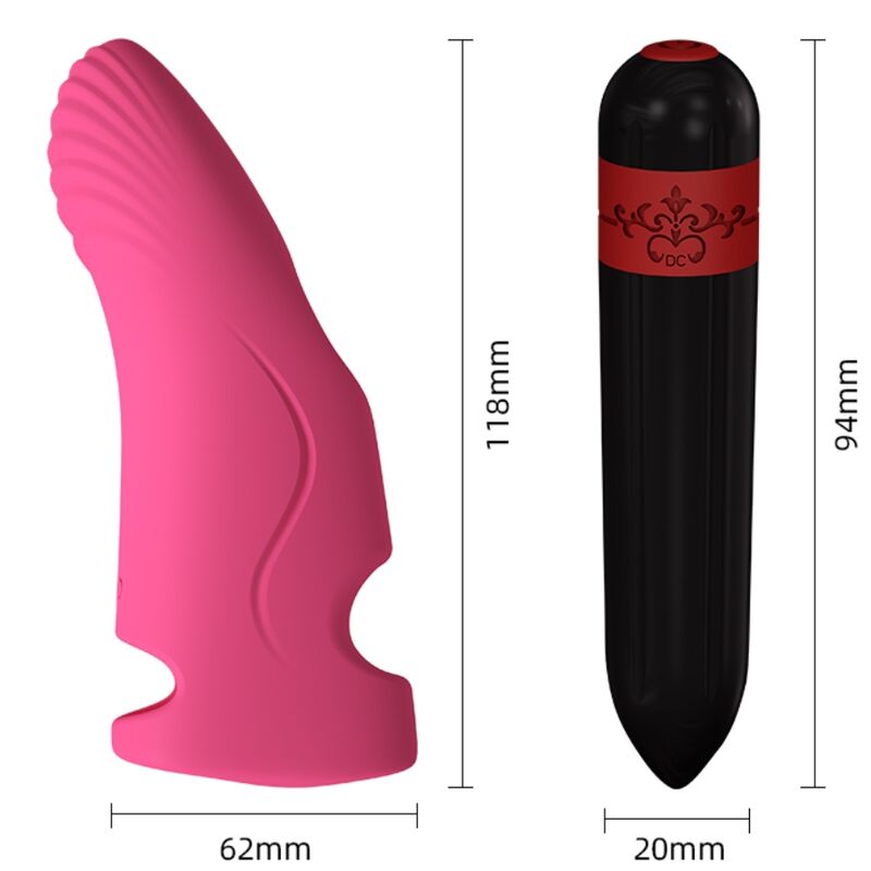 Armony Vibrators- Aurora Vibrator Deget Fucsia