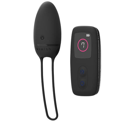 B Swish Bnaughty Premium Unleashed Black - Wireless Remote Control Massage Bullet, Waterproof, 7 Functions, ABS Materials, Batteries Included