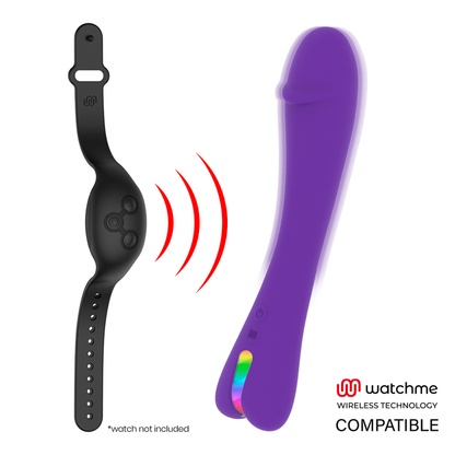 Mr. Boss - Enzo Vibrator Compatible With Watchme Wireless Technology, 10 Vibration Patterns, Water Resistant