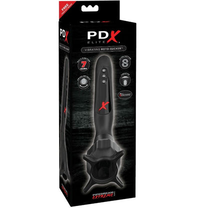 Pdx Elite - Roto-Sucker Vibrators with Pivoting Head, Intense Suction and Multifunctional Vibrations