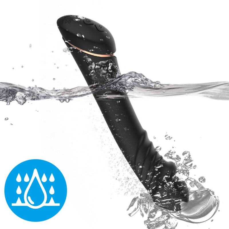 Armony Vibrators- Dildo Vibrator Silicon Negru