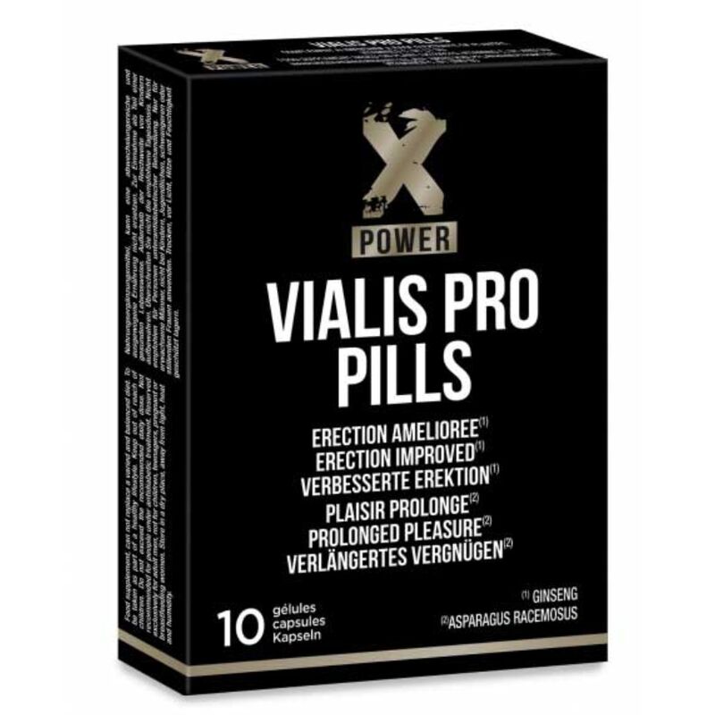 Xpower- Vialis Pro Capsule Pentru Creșterea Erecției 10 Unități