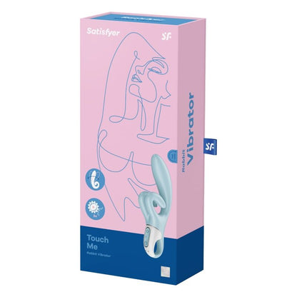 Satisfyer Vibrator- Atinge-Mă Rabbit Vibrație Albastru