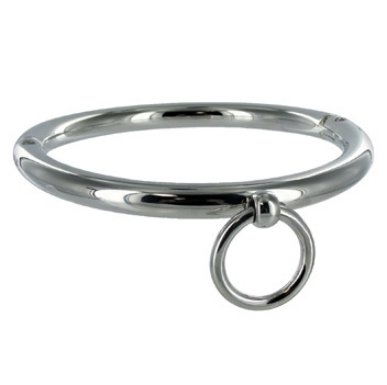 Metal Hard - 18 cm Diameter Hard Steel Slave Collar