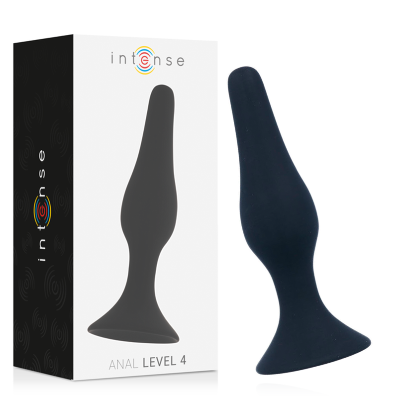 Intense Anal Toys-Intens Anal Nivel 4 15.5Cm Negru