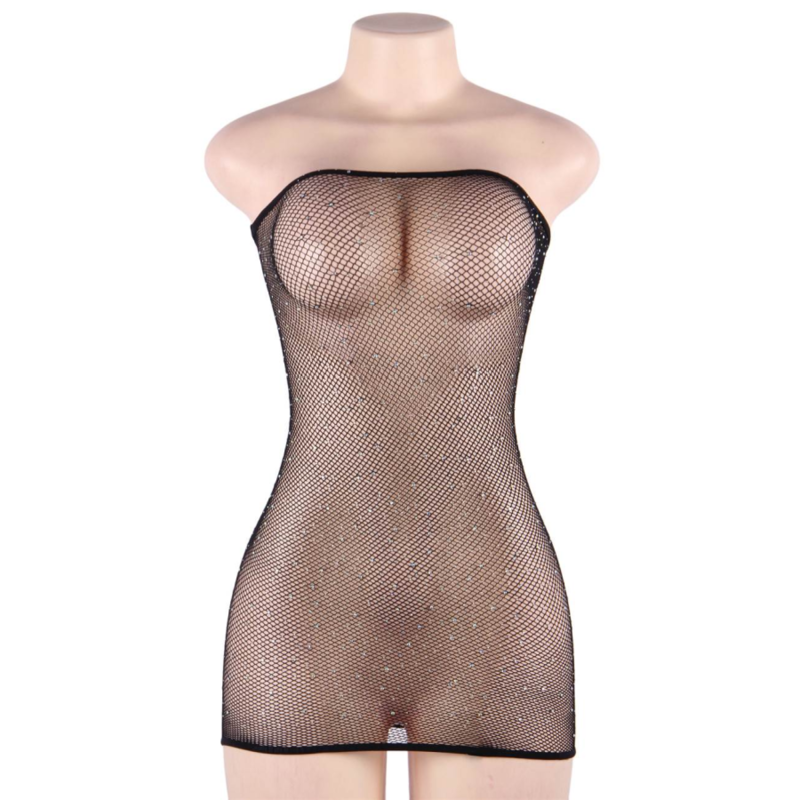 Queen Lingerie - Regina Lenjerie De Body Shinny-Dress Bodystocking SL