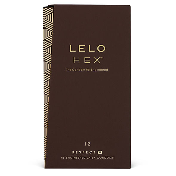 LELO - Respect XL Hexagonal Condoms 12 Packs