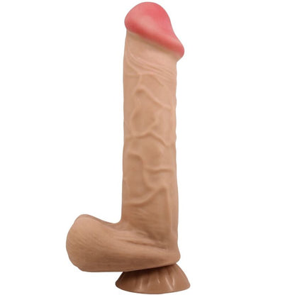 Pretty Love High Grade- Dildo Realist Cu Piele Glisantă Cu Ventuză Carne 26 Cm