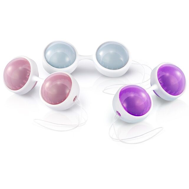 Lelo Luna Beads Plus - Luxury Set of 6 Pelvic Floor Training Balls with Weights