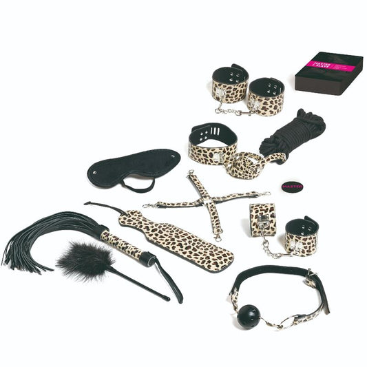 Tease&amp;Please - Set of 13 Master &amp; Slave Bondage Accessories with Instructions in 10 Languages