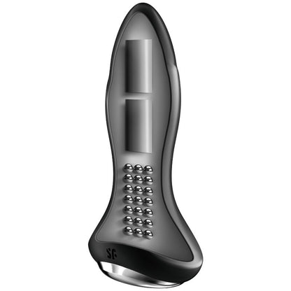 Satisfyer Connect - Rotator Anal Plug Rotator 1+ with Vibration and Rotation - Black