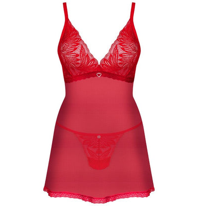 Obsessive Last Chance - Babydoll and Thong Chilisa (M/L)