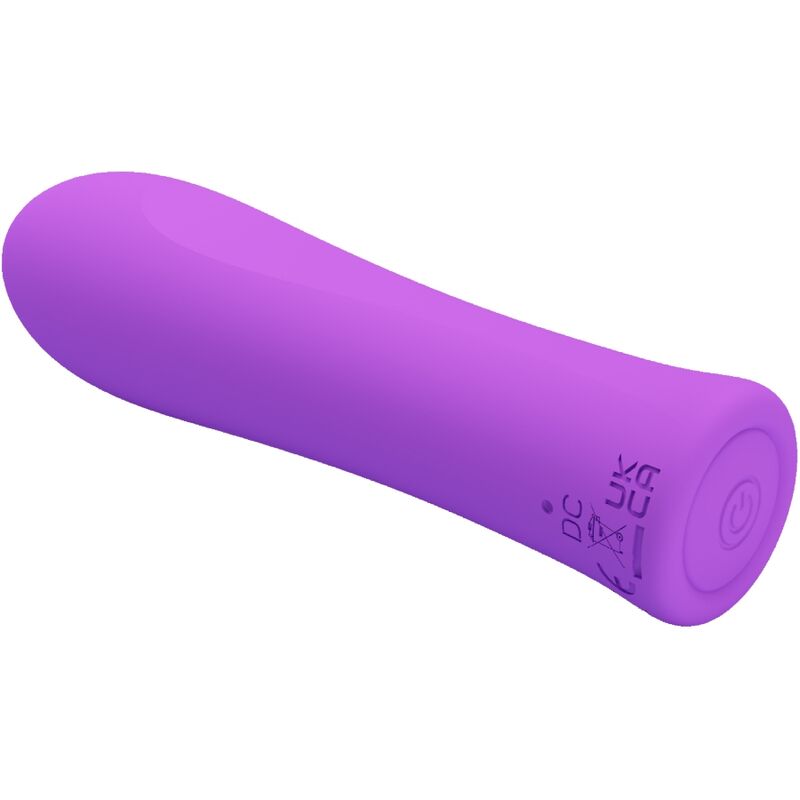 Pretty Love Flirtation- Alfreda Super Power Vibrator Aqua Violet