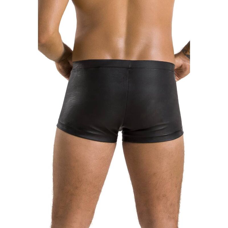 Passion Men - Black Patrick Shorts S/M, Material 60% Polyurethane and 40% Polyester, Made in EU, Oeko-Tex Certified