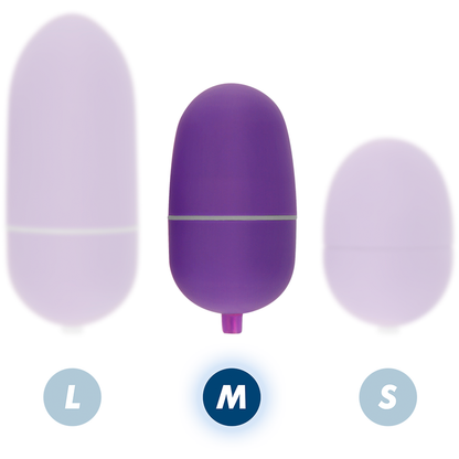 Online - Egg Vibrator With Remote Control M Lilac, Waterproof and Body Safe Materials