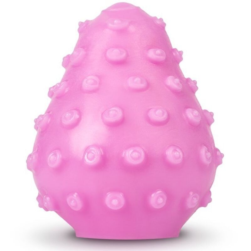 G-Vibe - Textured and Reusable Egg, G-Egg, Pink, Compact and Innovative Masturbator