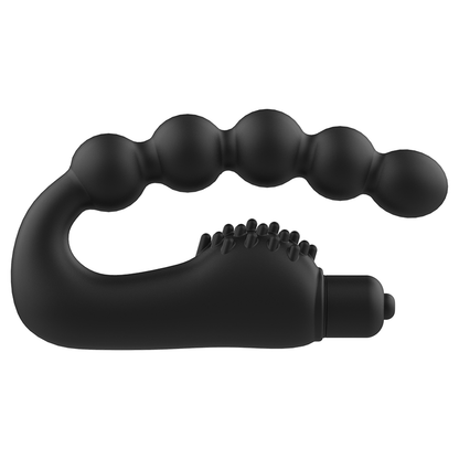 Addicted Toys Vibrating Prostate Anal Massager Toy - Soft Silicone, Size 11 x 6.3cm, Waterproof