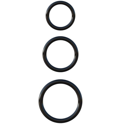 Fantasy C-Ringz - Set of 3 Silicone Resistance Rings for Strong Erections