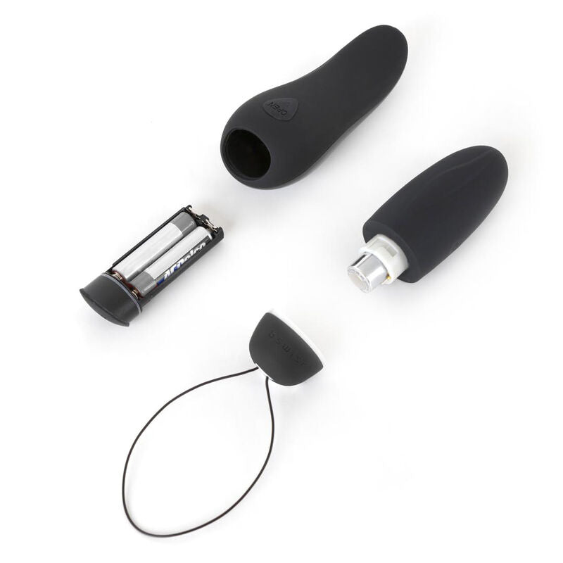 B Swish - Bnaughty Deluxe Unleashed Black, Wireless Bullet, 6 Functions, Water Resistant