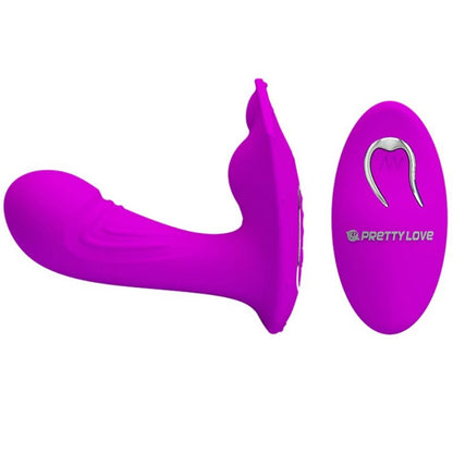 Pretty Love Smart - Willie Stimulator Vibrator with Remote Control and 12 Vibration Functions