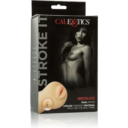 California Exotics - Masturbator Strokes His Mouth/Ass 16.5 x 9.5 cm