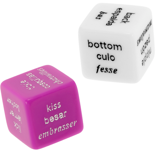 Coverme - Erotic Dice Game With Bag For Couples (Languages: Es/Fr/En)