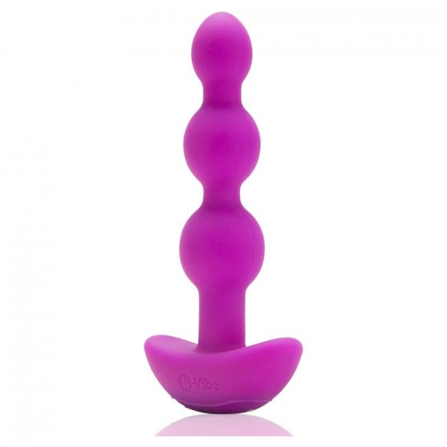 B-Vibe- Margele Anale Triplet Fuchsia